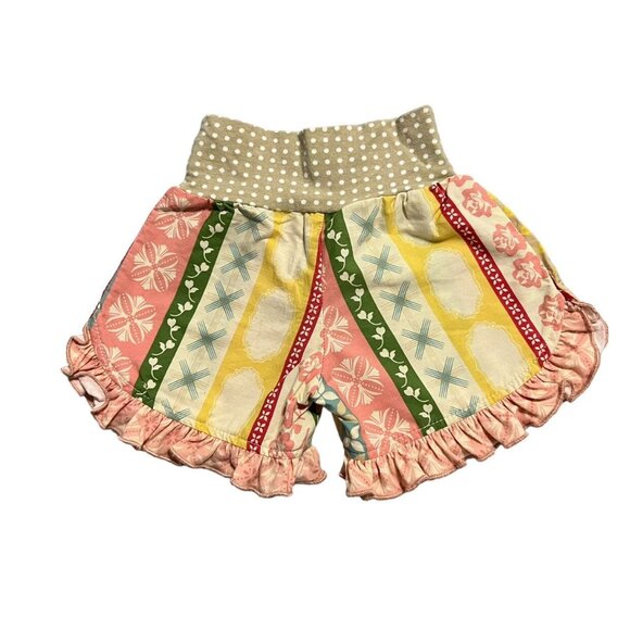 Persnickety 18m Mixed Print Ruffle Shorts - Picture 3 of 4
